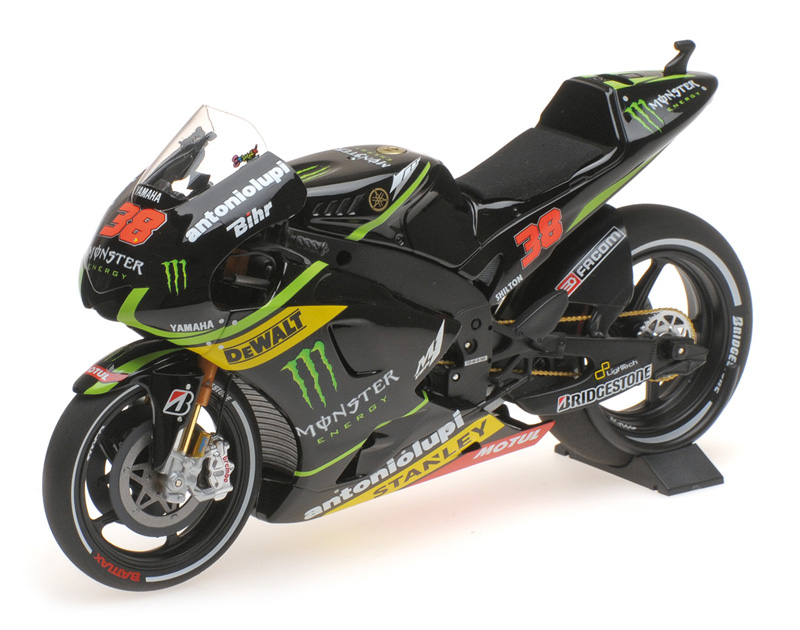 Yamaha YTZ-M1 2014 Moto GP Bradley SMITH Team MONSTER YAMAHA TECH3 1:12 Yamaha YTZ-M1 2014 Moto GP Bradley SMITH Team MONSTER YAMAHA TECH3 1:12